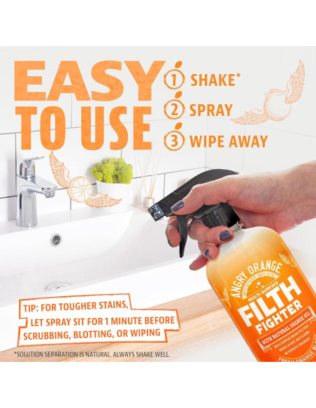 Limpiador Multiusos Angry Orange 0.71 L Aroma Cítricos Limpiador Multiusos Angry Orange 0.71 L Aroma Cítricos
