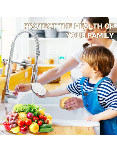 Paquete de 2 cepillos para verduras Kearning con cerdas duras