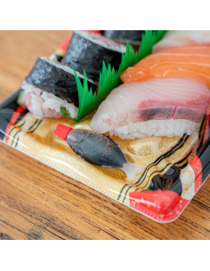 Baran de Sushi Japonés ZEN GIFT 1000 Pcs Verde + 10 Botellas 2