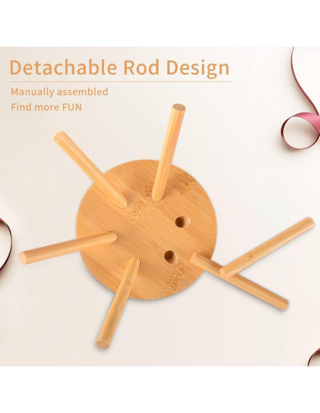 Soporte de Filtros de Café de Bambú CAFEMASY - Canasta 1-6 tazas