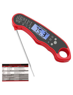 Termómetro Digital Lonicera DT126 Impermeable para Cocina y BBQ