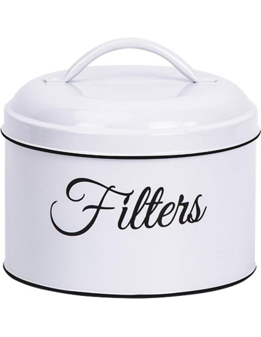 Soporte para Filtros de Café MYSENLAN Blanco Redondo 15cm