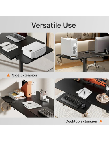 Bandeja Extensora de Escritorio PEGZONE 71.12x36.58cm Soporte Laptop