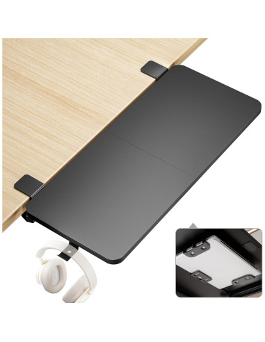 Bandeja Extensora de Escritorio PEGZONE 71.12x36.58cm Soporte Laptop