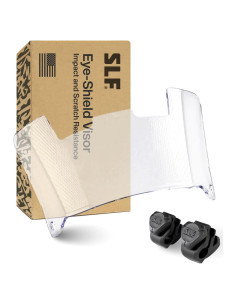 Visera de Casco de Fútbol SLEEFS SL-CLR-LVS - Policarbonato