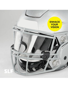 Visera de Casco de Fútbol SLEEFS SL-CLR-LVS - Policarbonato 2