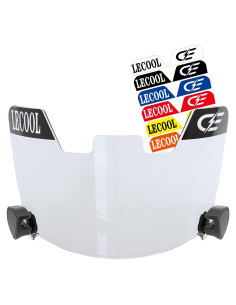 Visera de Fútbol LeCool JP para Casco Juvenil - Anti-Niebla