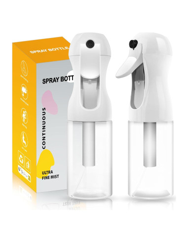 Botella Spray Continuo AMOMELA 200ml 2Pack Reutilizable