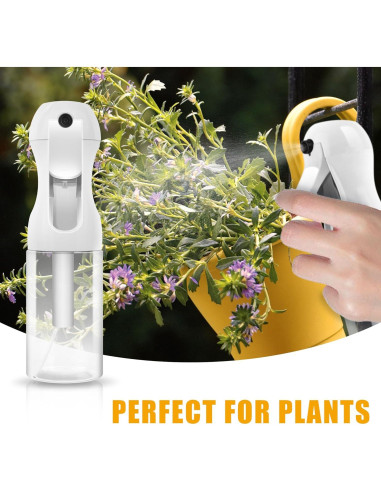 Botella Spray Continuo AMOMELA 200ml 2Pack Reutilizable