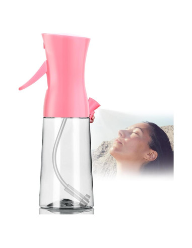 Botella de Spray Milukon 200ml Rosa Claro para Cuidado Personal