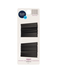 Pasadores de Pelo Amazon Basics Negros - 48 Unidades 2