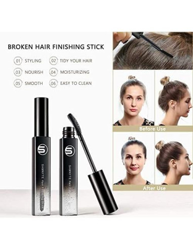 Stick Controlador de Cabello Suelto Samnyte - 18ml, Paquete de 3