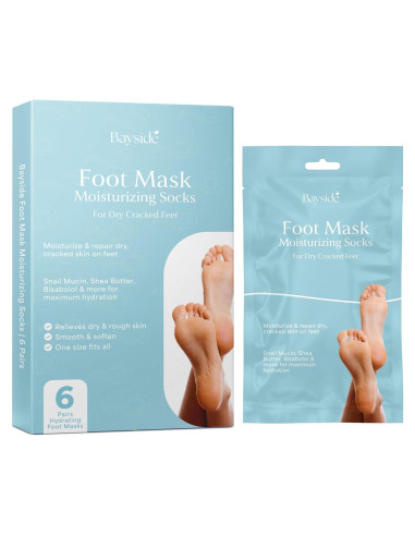 Mascarilla Exfoliante para Pies Hidratante Bayside 340g