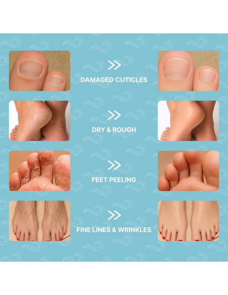 Mascarilla Exfoliante para Pies Hidratante Bayside 340g