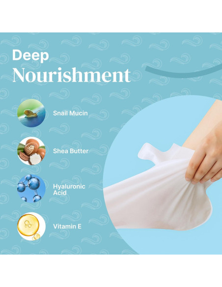 Mascarilla Exfoliante para Pies Hidratante Bayside 340g