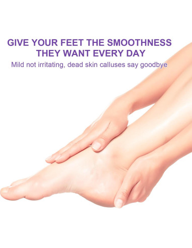 Mascarilla Exfoliante para Pies ILISYA - 5 Calcetines Lavanda