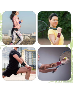 6 Piezas Cartera de Muñeca con Cremallera Lusofie - Colorido 2