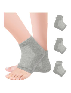 Calcetines Hidratantes de Gel Hoovcmg para Talones Agrietados