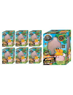 JA-RU Huevo de Dinosaurio Gigante - 6 Unidades de Crecimiento