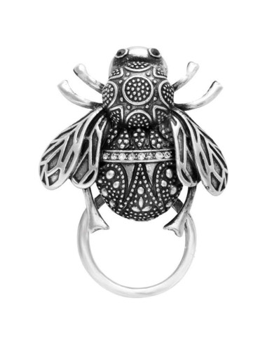 Holder de Gafas Magnético Vintage Abeja MANZHEN 4.6x3.8cm