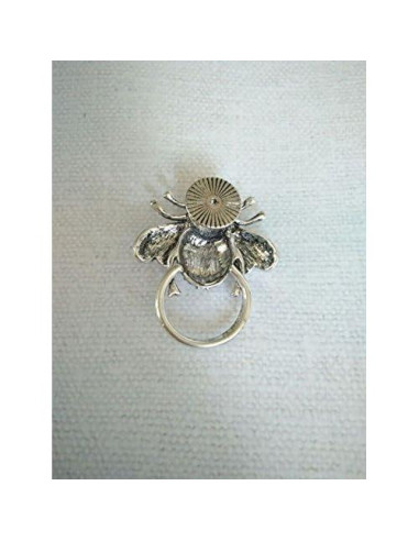 Holder de Gafas Magnético Vintage Abeja MANZHEN 4.6x3.8cm