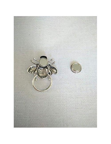 Holder de Gafas Magnético Vintage Abeja MANZHEN 4.6x3.8cm