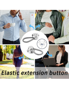 Extensores de Collar Ajustables Tiankohelan - 6 Pcs 2