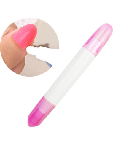 Bolígrafo Corrector de Esmalte de Uñas Zenarao - 3 Puntas Reemplazables