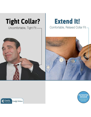 Extensores de Cuello Comfy Deluxe Unisex - Paquete de 6