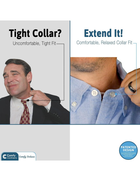 Extensores de Cuello Comfy Deluxe Unisex - Paquete de 6