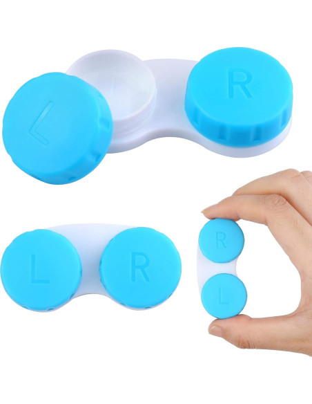 Estuche para Lentes de Contacto Elcoho 36 Piezas Colores Variados