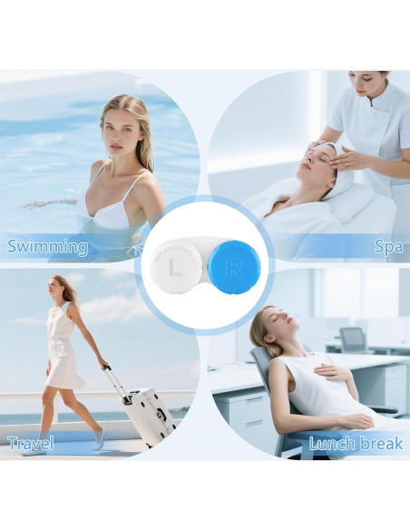 Estuches para Lentes de Contacto Phyyixs - 24 Piezas Coloridos