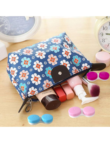 Estuche para Lentes de Contacto Erewa - 12 Piezas Colores Variados