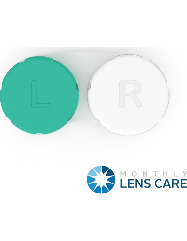 Estuches para Lentes de Contacto Axim USA 12 Unidades Verde