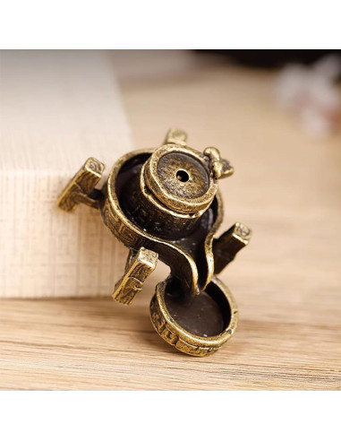 Mini Quemador de Incienso Comidox de Latón Vintage 64.8g