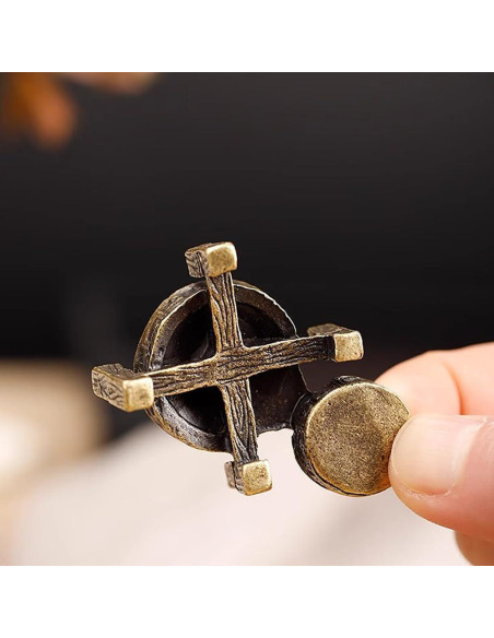 Mini Quemador de Incienso Comidox de Latón Vintage 64.8g Mini Quemador de Incienso Comidox de Latón Vintage 64.8g