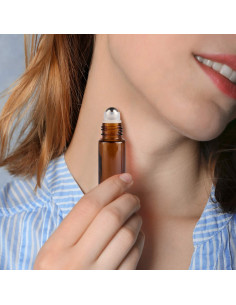 Botellas de Aceite Esencial HUAJING 10ml Ámbar 48 Pack 2