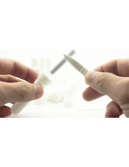 Juego de 12 Inhaladores Nasales ZIOJOVK + 2 Cuentagotas