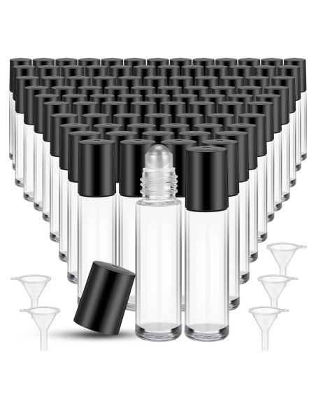96 Botellas de Rodillo de Aceite Esencial 10ml SEEWEY A Prueba de Fugas