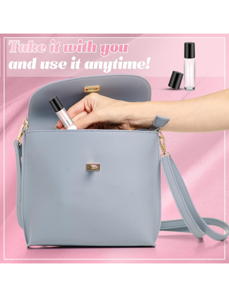 96 Botellas de Rodillo de Aceite Esencial 10ml SEEWEY A Prueba de Fugas