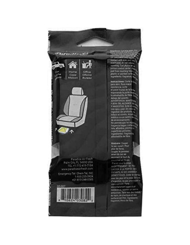 Ambientador de Coche Orgánico AllTopBargains Negro 2 Pcs