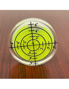 6 Niveles de Burbuja Adhesivos Doble Cara WOYISEPG 32x7mm 2