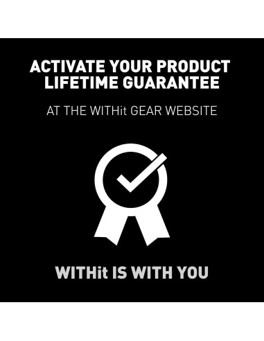 Luz de Libro LED WITHit Quad Clip On Plata - Brillo Regulable