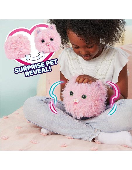 Juguete Interactivo Purr 'n Fluff Rosa - Spin Master 20.3 cm Juguete Interactivo Purr 'n Fluff Rosa - Spin Master 20.3 cm