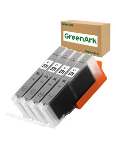 Cartuchos de Tinta Gris GREENARK CLI-271XL para Canon - 4 Pack