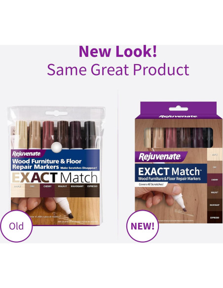 Marcadores de Reparación de Madera Rejuvenate 6 Colores