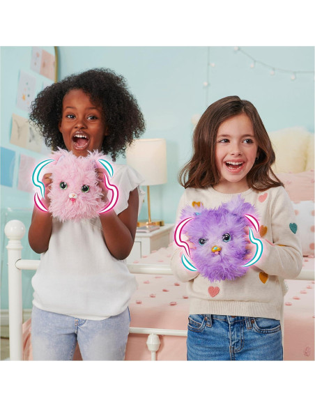 Juguete Interactivo Purr 'n Fluff Rosa - Spin Master 20.3 cm Juguete Interactivo Purr 'n Fluff Rosa - Spin Master 20.3 cm