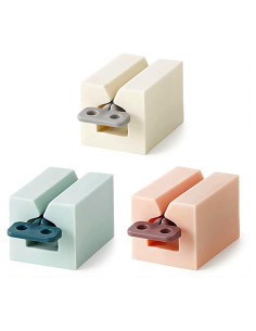 Exprimidor de Pasta de Dientes Y-Kelin 3 Piezas Rosa Blanco Azul