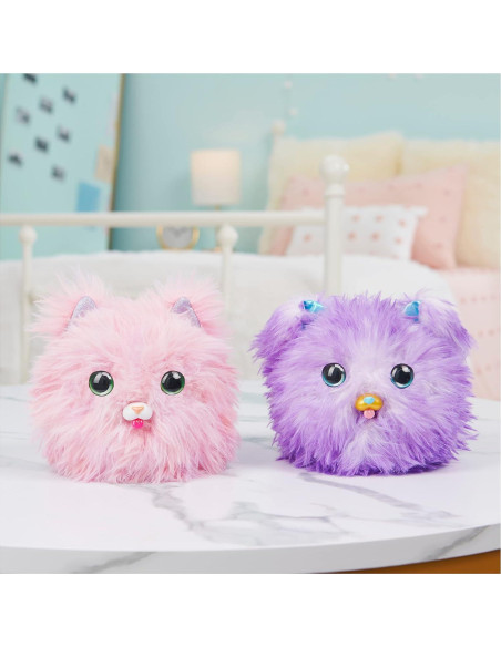 Juguete Interactivo Purr 'n Fluff Rosa - Spin Master 20.3 cm Juguete Interactivo Purr 'n Fluff Rosa - Spin Master 20.3 cm