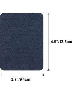 Kit de Parches de Planchar Awpeye 30 PCS Denim 12.4x9.4 cm 2